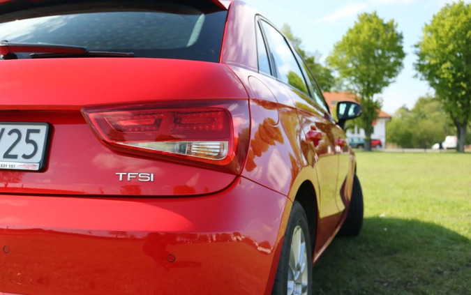 Audi A1 cena 41900 przebieg: 63677, rok produkcji 2012 z Głowno małe 667